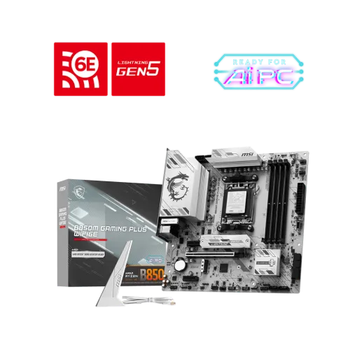 MSI B850M GAMING PLUS WIFI6E AM5 mATX Motherboard